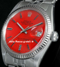 Rolex Datejust 36 Rosso Jubilee 1601 Ferrari Red